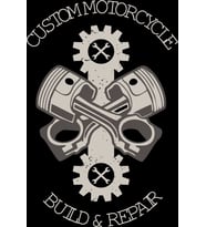 Custom Motorcycle Sticker 10x10 cmRenkli Sticker