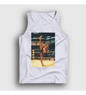 Presmono Unisex Beyaz Kickboxer Film Jean Claude Van Damme Atlet 258993tt (Beyaz)