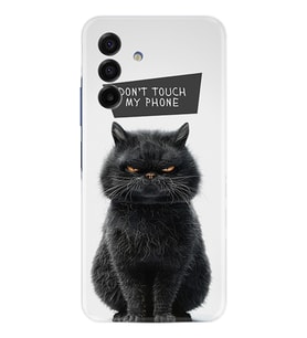 Samsung Galaxy A17 Kılıf Boutique Baskılı Resimli Don't Touch Cat Pcode -011