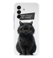 Samsung Galaxy A17 Kılıf Boutique Baskılı Resimli Don't Touch Cat Pcode -011