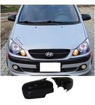 Hyundai Getz Batman Yarasa Ayna Kapağı Piona Black ABS 2002-2011