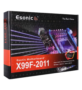Esonic Boxd X99F-2011EK Intel Socket 2011-v3 Xeon E5 DDR4 DIMMs slots, MAX.64GB Intel H81  X99 Chipset Anakart