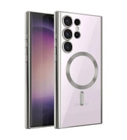 Samsung Galaxy S25 Ultra Kılıf Kross Magneticsafe Kapak - Gümüş