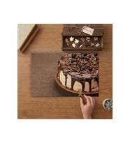 Çikolatalı Pasta Tasarımı 240 parça Ahşap Puzzle Ahşap Kutuda MP01664