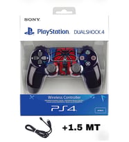 Playstation DualShock 4 Uyumlu V2 Yenilenmiş Ps4 Oyun Kolu Pc + Ps4 ( 1.5MT ŞARJ KABLOSU)
