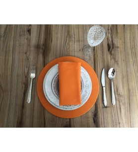 TURUNCU SUPLA 33 CM (6 ADET)  (MDF DAHİL) (Kırmızı)