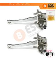 Peugeot 205 309 405 918146 İçin 2 EA Ön veya Arka Sağ ve Sol Kapı Gergi Yayı