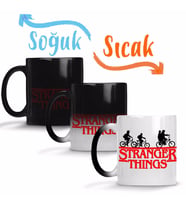 Stranger Things 01 Sihirli Kupa Bardak Porselen