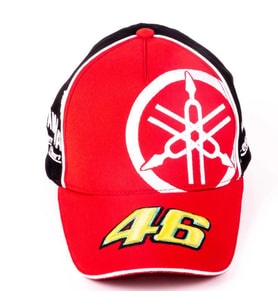 YAMAHA 46 VALENTİNO ROSSİ MOTOSİKLET ŞAPKA KIRMIZI RENK KIRMIZI