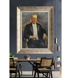 Gümüş Çerçeveli Atatürk Tablo za79