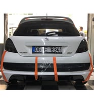 Peugeot 207 Arka Ek Difüzör Difizör (Plastik)