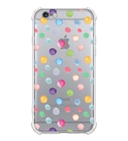 PrintiFy Apple iPhone 6 Uyumlu Water Color 6 Baskılı Şeffaf Köşe Korumalı Antişok Kılıf