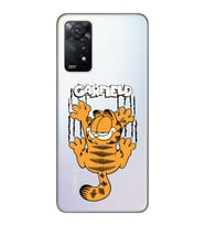 Redmi Note 11 Pro Uyumlu Garfield Desenli Şeffaf Telefon Kılıfı