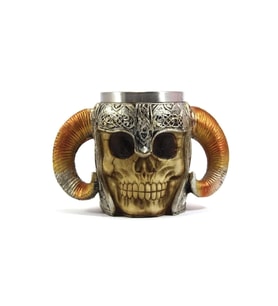 Vikings Kral Kuru Kafa Tasarım Kupa Bardak