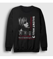 Presmono Unisex Siyah Heather Mason Silent Hill 3 Sweatshirt 543098tt