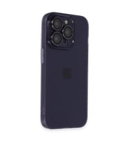 İphone 14 Pro Max Kılıf Luko Lens  - Derin Mor