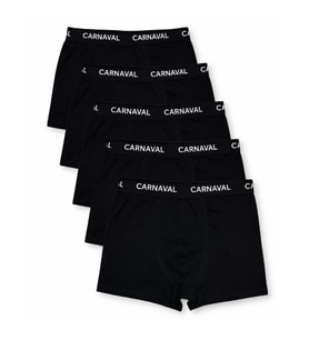 Carnaval Black Erkek Boxer 5’li Set
