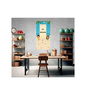 İyi Tatiller Yaz Temalı Fotoğraf Panosu Branda 100x200