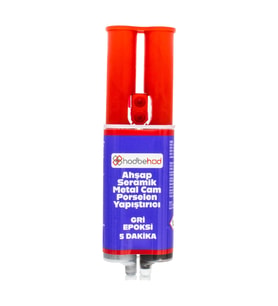 Epoksi Yapıştırıcı 5 Dakika Metal Seramik Cam Porselen Ahşap Tamir & Dolgu 25gr