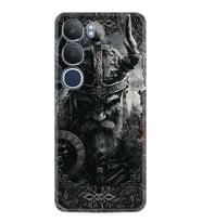 Vivo Y19S Kılıf Boutique Baskılı Resimli Viking Pcode -012