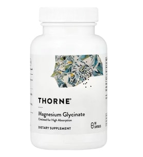 Thorne (Ösg Özel Sporcu Gıdaları) Magnesium Glycinate, 90 Capsul.Orj Abd.