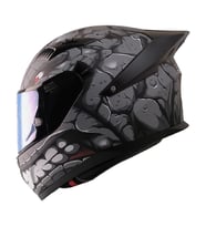 Motosiklet Kask Ece 22.R06 Double Vizörlü Full Face Spoiler Motor Kaskı Fantastic