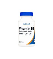 Pantothenic Acid 500 mg  240 Kapsül  Vitamin B5