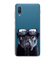 PrintiFy Samsung Galaxy A02 ile Uyumlu Köpek 3 Kamera Korumalı Şeffaf Kılıf
