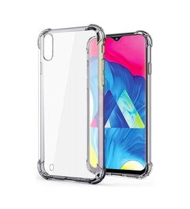 Samsung Galaxy M10 Şeffaf Tank Silikon Kapak
