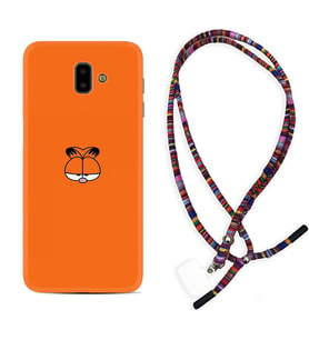 Samsung J6 Plus J7 Prime J7 Pro M20 Kılıf Boyun Asklı Rasta Silikon Garfi 1733