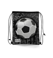 Coral High Kids Futbol Desenli İpli Büzgülü Sırt Çantası 12654