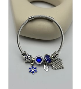 Çelik Silver Pandora Bileklik - 25-blk296