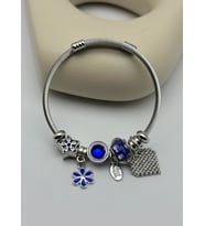 Çelik Silver Pandora Bileklik - 25-blk296