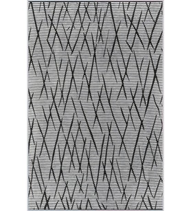 Eliana Home Baskılı, Yıkanabilir Kaymaz Taban Salon Halısı LNA0210 100x150 cm (Gri)