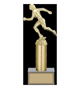ODAK KUPA - Figürlü Kupalar - Atletizm Kadın Figürlü Kupalar FG-007 B - 28 cm