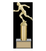 ODAK KUPA - Figürlü Kupalar - Atletizm Kadın Figürlü Kupalar FG-007 B - 28 cm