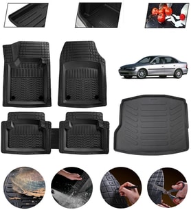 Opel Vectra C 2004-2009 Uyumlu Paspas Araca Özel Bagaj Havuzu MBS Siyah