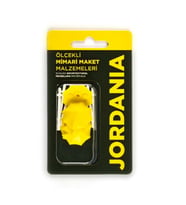 JORDANIA MAKET JE04-MT100S ŞEMSİYE SARI 1/100