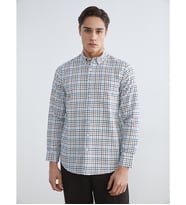 LCWAIKIKI Classic Yeşil Regular Fit Ekose Erkek Gömlek