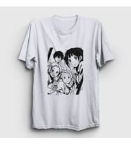 Presmono Unisex Beyaz All Anime Hyouka T-Shirt 306397tt