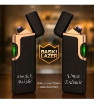 Kişiye Özel Çift Yön Baskı Seçeneğiyle Usb Şarjlı Çakmak - Hemen Kargo - Lüks ve Koleksiyon Tutkunlarına