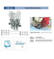Arabiyeli Üçlü Şerit Aparatı 30x10mm / UMA-24