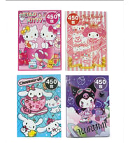 450 Parça Kawaii Karakterleri My Melody Hello Kitty Kuromi Cinnamoroll Stickers