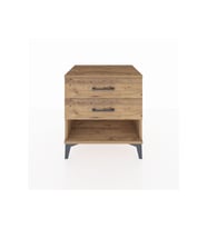 Hyperion Komodin 2 Çekmeceli 60x44x64 Çam-Çam