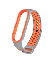 Xiaomi Mi Band 6 KRD-02 Suya Dayanıklı Delikli Renkli Silikon Kordon NO10