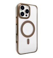 Joko Apple İphone 16 Pro Gleam Pc Sert Magsafe Kılıf - Kahverengi
