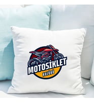 Kurumsal Logolu Saten Yastık Kılıfı 50x50 cm – Firmalara Özel Baskılı Dekoratif Kırlent Kılıfı (İçi Boş)