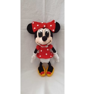 Minnie Mouse Amigurumi Organik Oyuncak