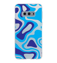 Samsung Galaxy S10E Kapak Renkli Desen Tasarımlı Şeffaf Silikon Kılıf