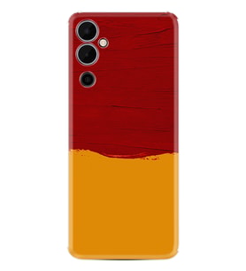 Tecno Pova Neo 2 Kılıf Silikon Desen Özel Seri Sarı Kırmızı Boya 1708